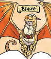 Blaze in Die Prophezeiung der Drachen (Graphic Novel)